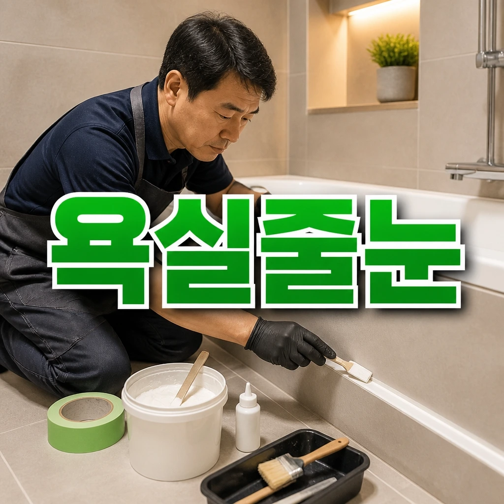 경기도 화장실청소비교 - 욕실줄눈 관련 상담 안내 이미지