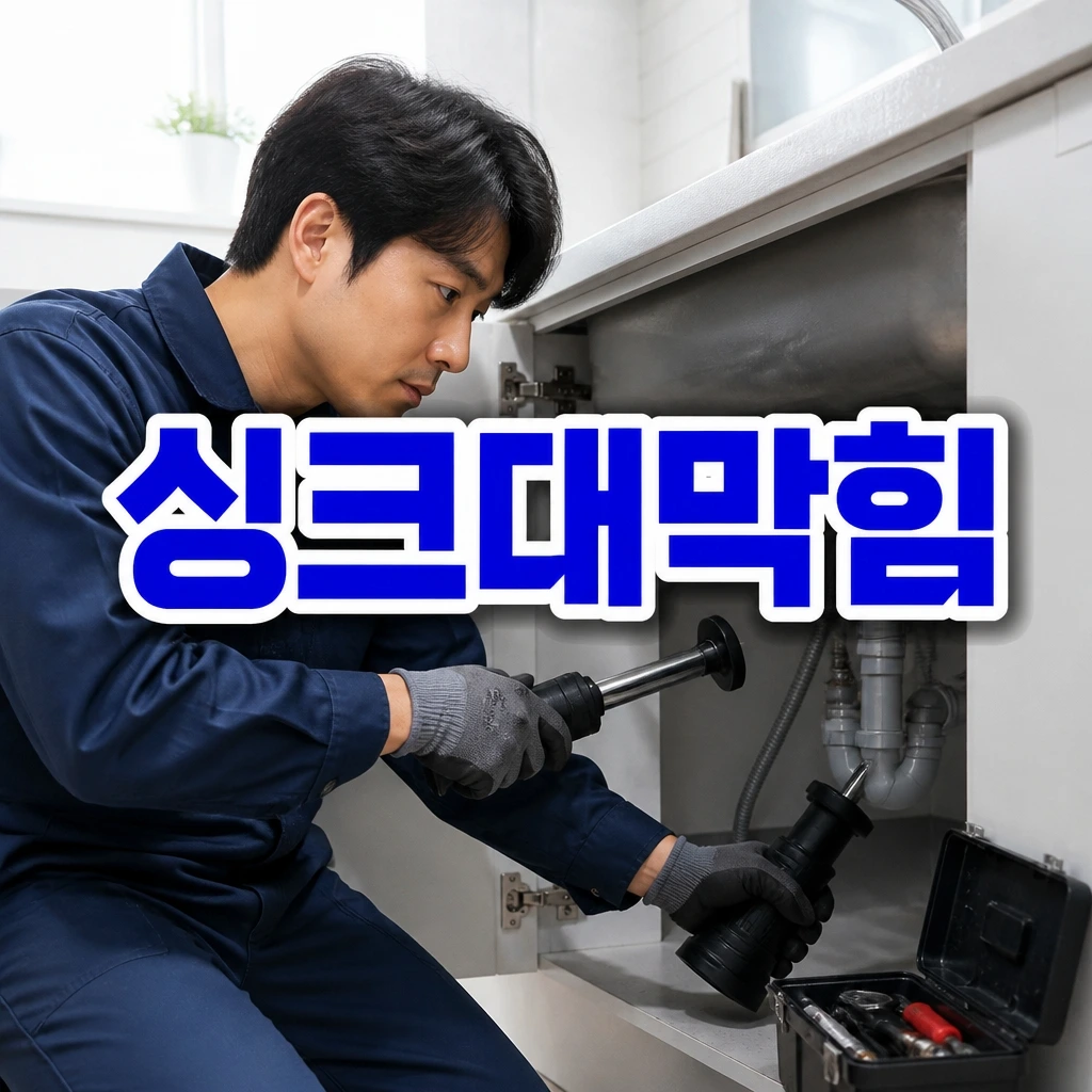 전북특별자치도 집수리비교사이트 - 싱크대막힘 관련 상담 안내 이미지